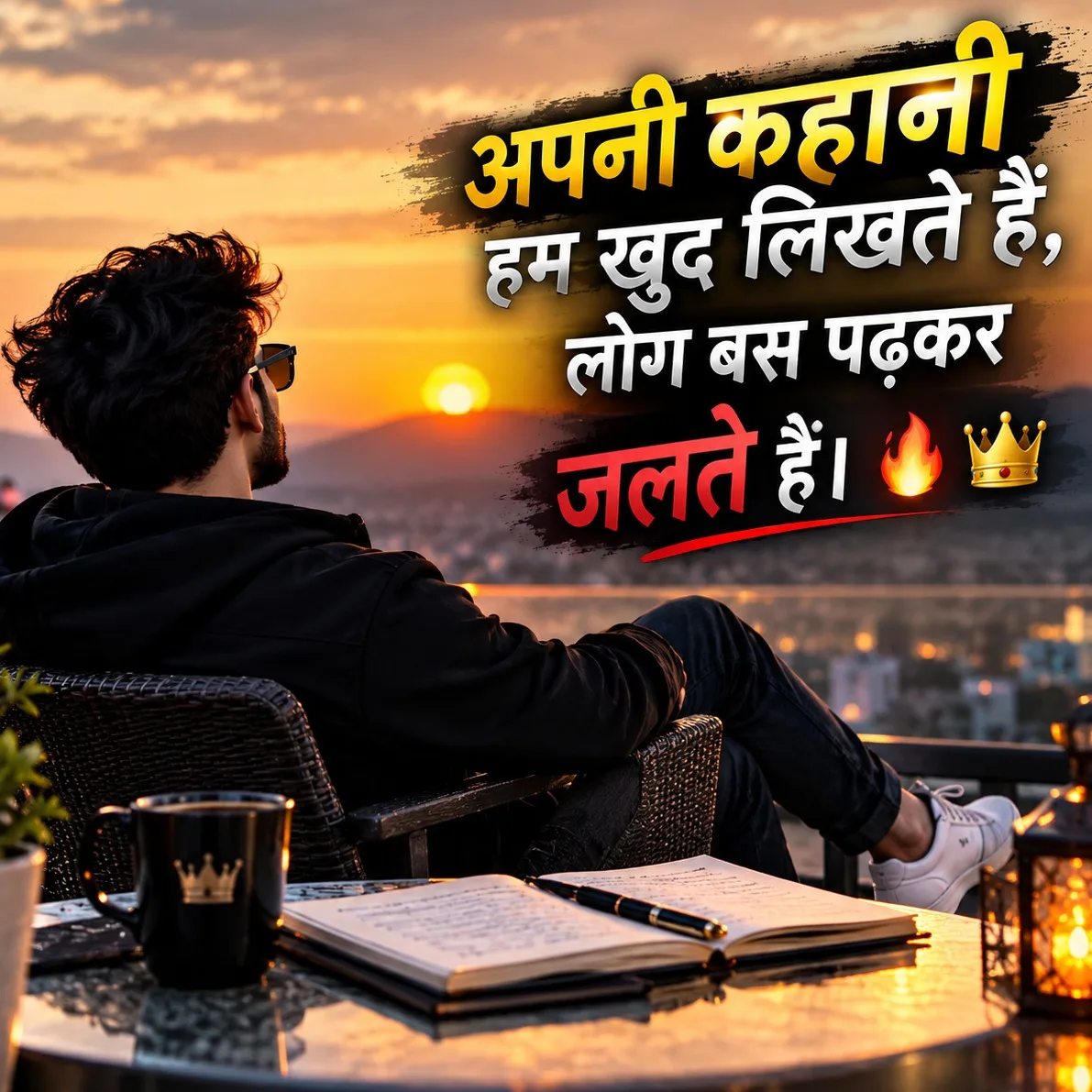कहानी अपनी, अंदाज़ अपना। 😎