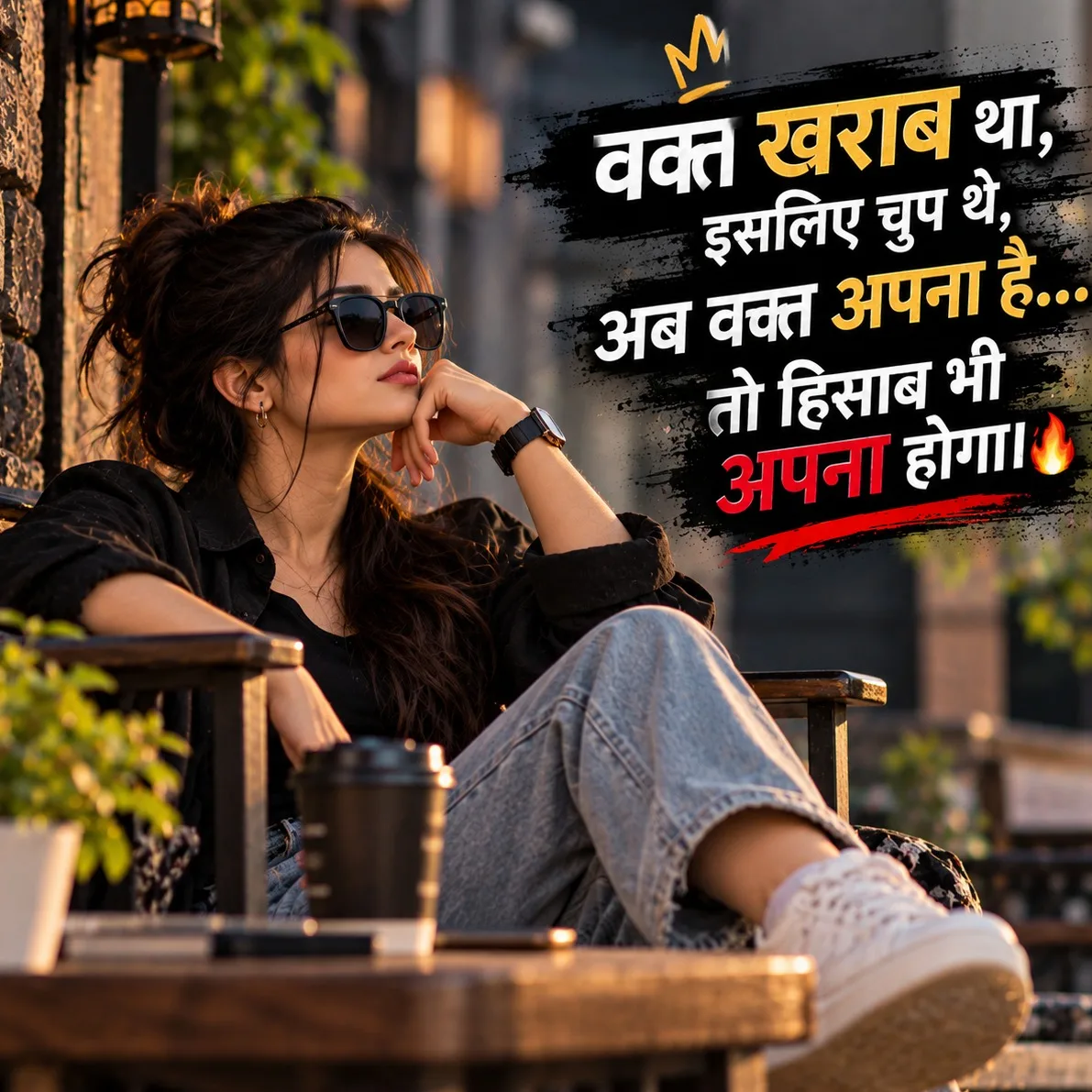 अब वक्त हमारा है।🔥