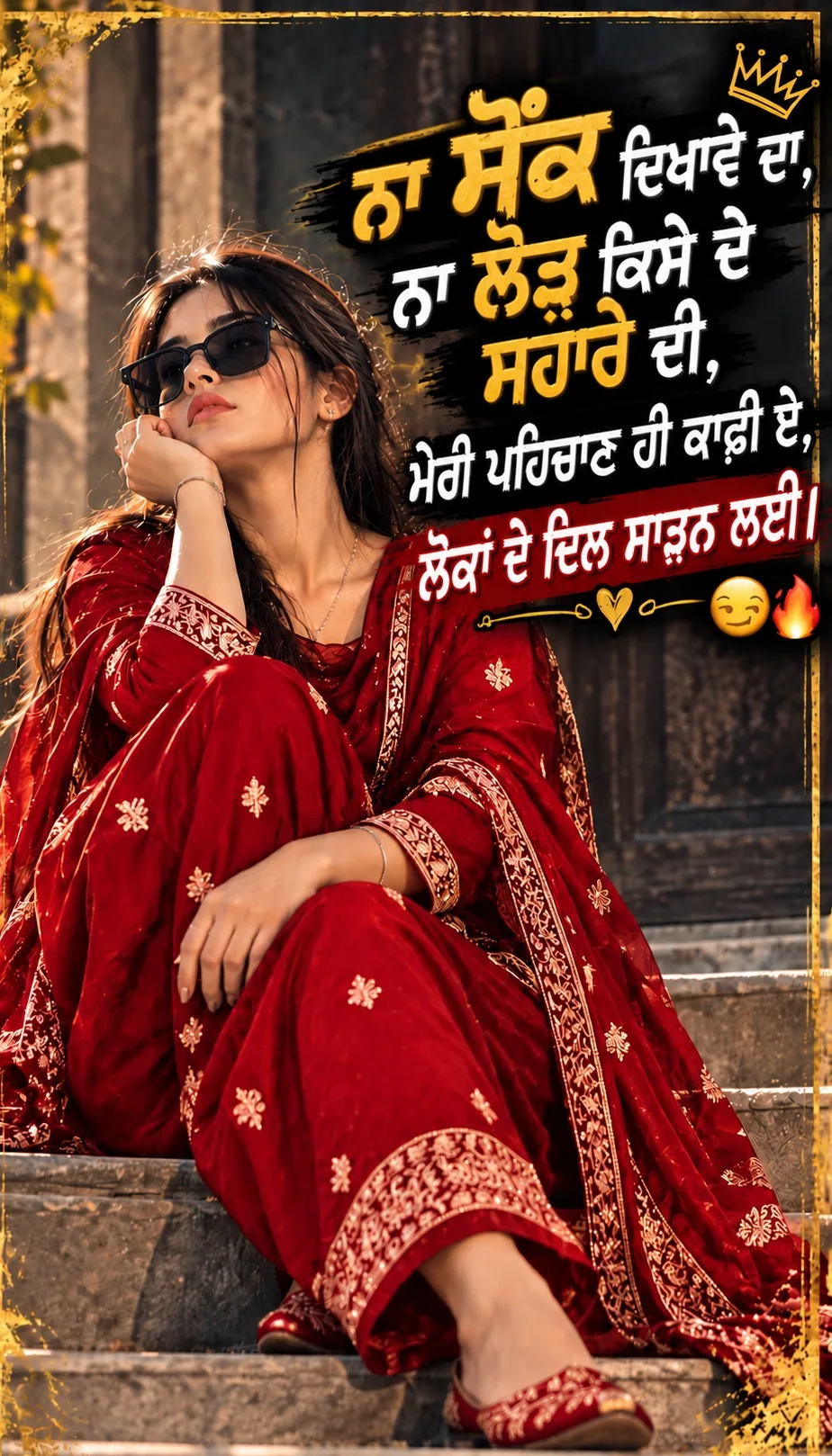 ਬੇਪਰਵਾਹ 😏