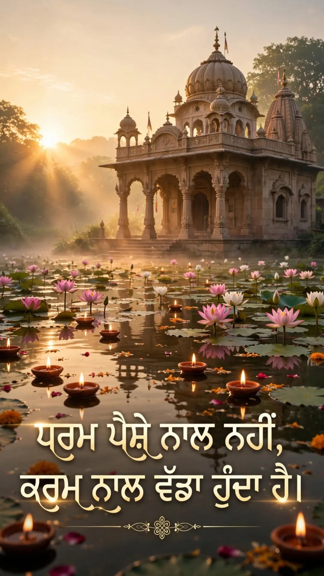 ਕਰਮ ਹੀ ਧਰਮ ਹੈ।