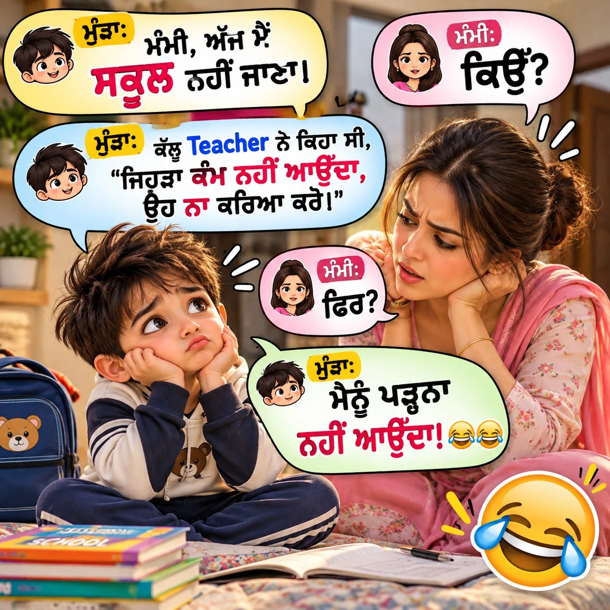 “ਬਹਾਨਾ Master 😂”
